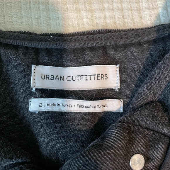 Urban Outfitters Black Button-Front Dress - Picture 3 of 3
